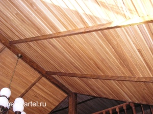 Состаренная балка 3