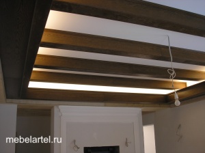 Балка деревянная, из дуба