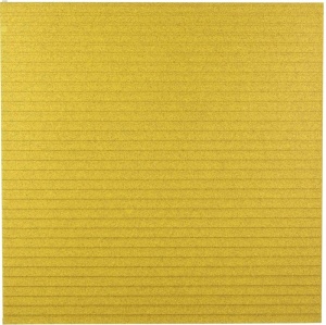 Настенная пробковая акустическая панель Листра желтый