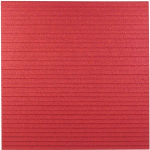 Настенная пробковая акустическая панель Листра красный