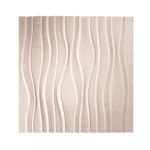 Настенная пробковая акустическая панель Дюна айвори