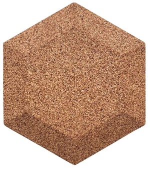 Настенная пробковая  акустическая панель Сета натуральный