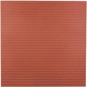 Настенная пробковая акустическая панель Листра терракотовый