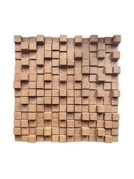 Настенная пробковая  акустическая панель Силенсио Натуральный