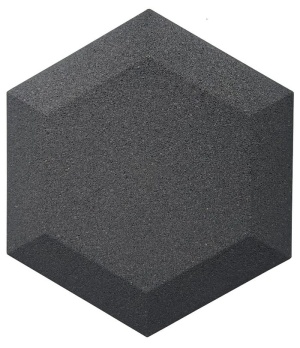 Настенная пробковая  акустическая панель Сета серый