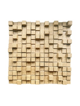 Настенная пробковая  акустическая панель Силенсио айвори