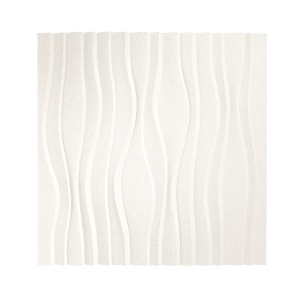 Настенная пробковая акустическая панель Дюна белый