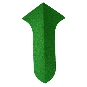 Настенная пробковая  акустическая панель Понта зеленый