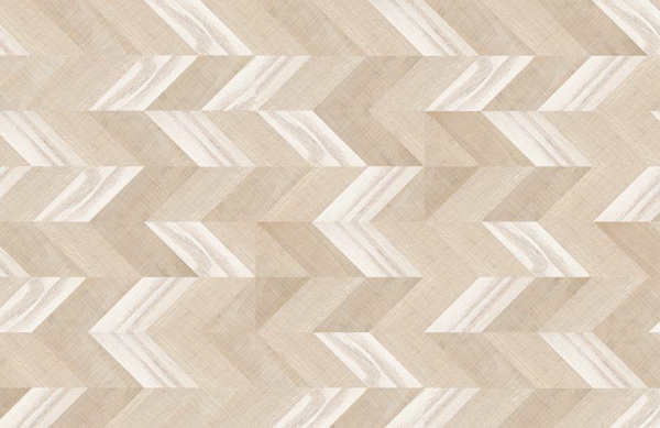 Замковое пробковое покрытие CorkStyle Chevron Creme (Шеврон Крем)