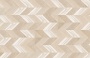 Клеевое пробковое покрытие CorkStyle Chevron Creme (Шеврон Креме)