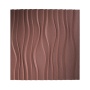 Настенная пробковая акустическая панель Дюна коричневый