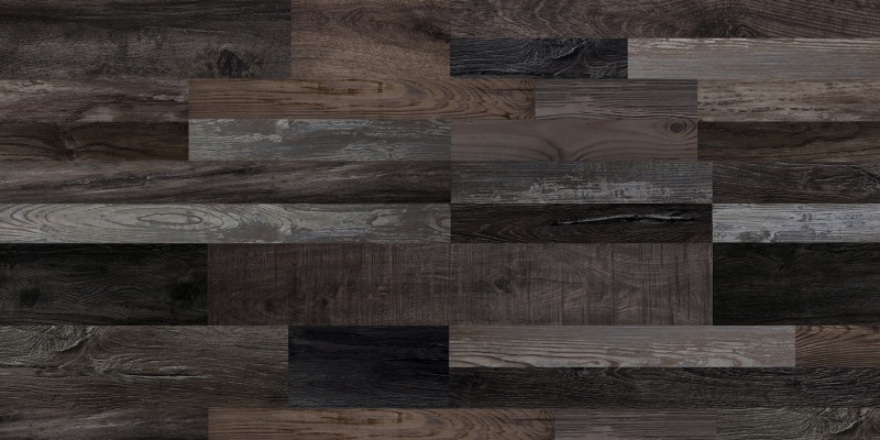 Клеевое пробковое покрытие Viscork Паркет черного дуба