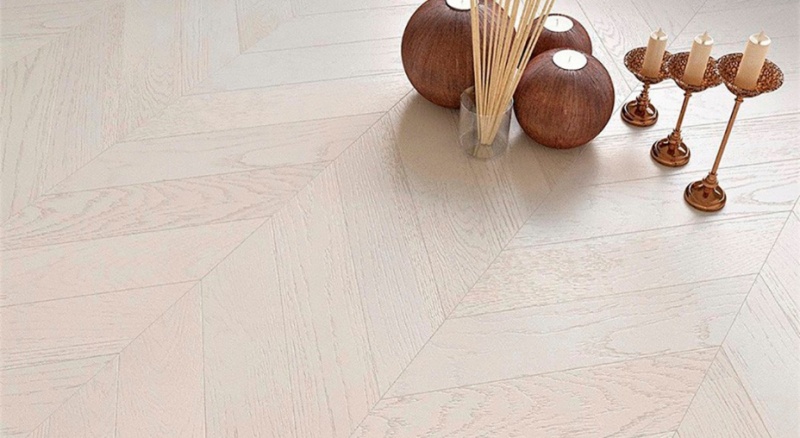 Инженерная доска Gran Parte Бианко (французкая елка)