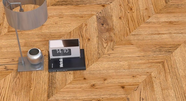 Инженерная доска Gran Parte Табако (французкая елка)