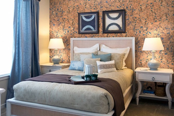 Настенное пробковое покрытие CorkStyle Monte Blue (Монте Блу)