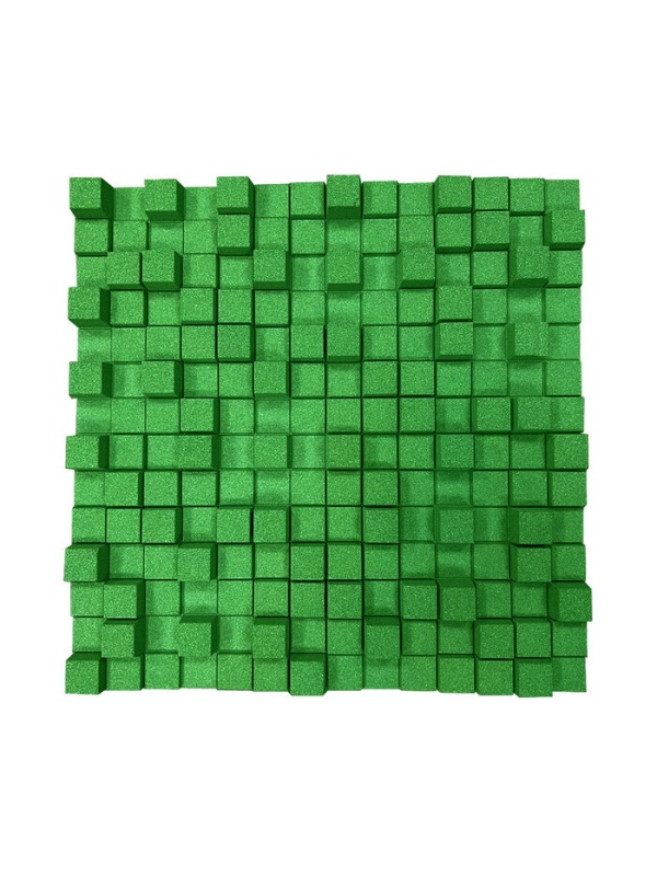 Настенная пробковая  акустическая панель Силенсио Зеленый