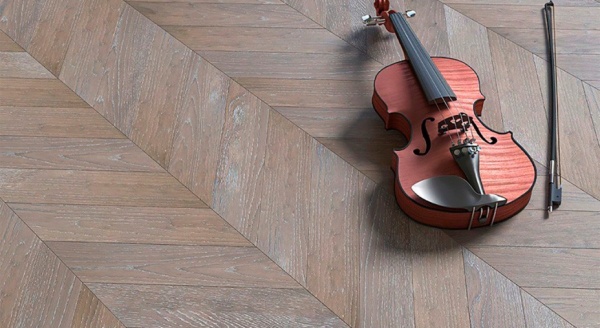 Инженерная доска Gran Parte Аргенто (французкая елка)