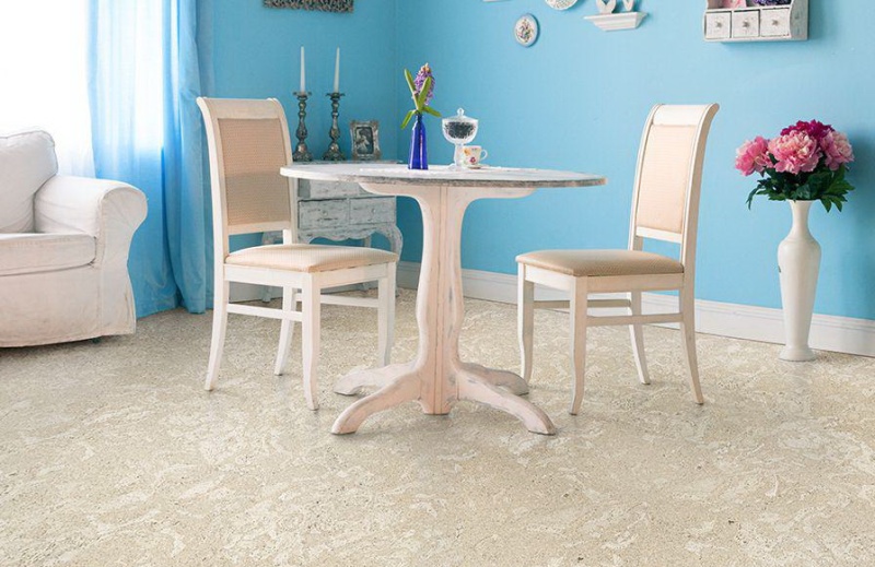 Клеевое пробковое покрытие CorkStyle Madeira White (Мадеира Вайт)