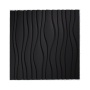 Настенная пробковая акустическая панель Дюна черный