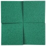 Настенная пробковая акустическая панель Квадро изумрудный