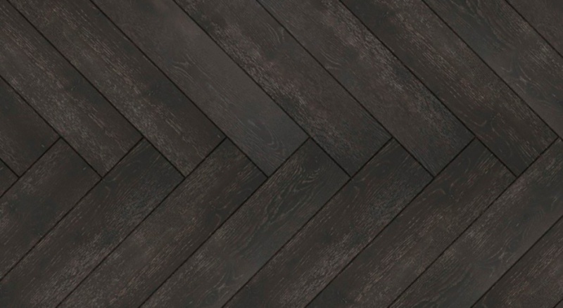 Инженерная доска Gran Parte Антрацит (английская елка)