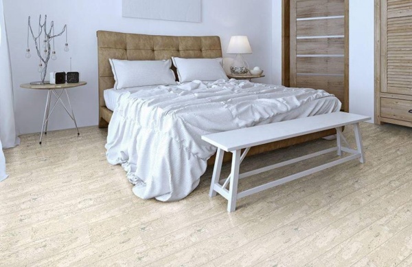 Клеевое пробковое покрытие CorkStyle Comprido Milk (Компридо Милк)