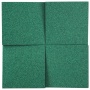 Настенная пробковая акустическая панель Квадро зеленый