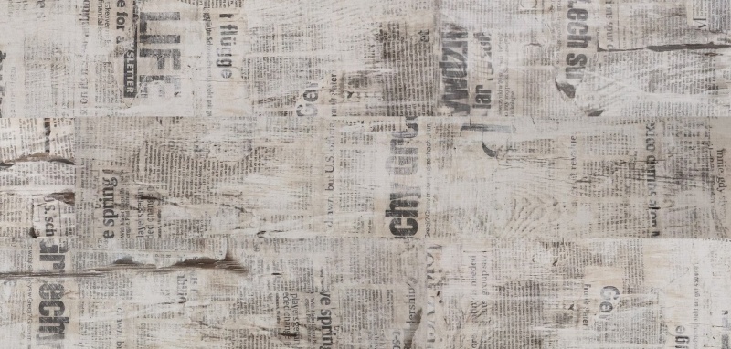 Клеевое пробковое покрытие Viscork Античная газета