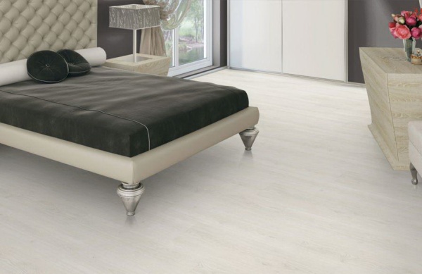 Замковое пробковое покрытие CorkStyle Oak Polar White (Оак Полар Вайт)