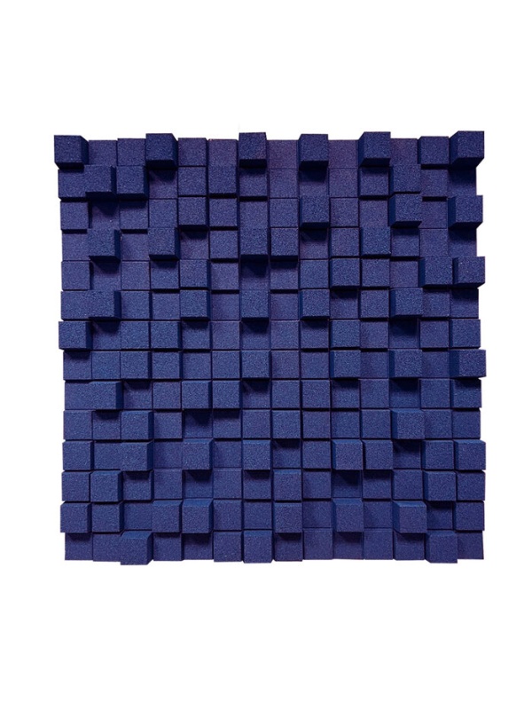 Настенная пробковая  акустическая панель Силенсио Синий