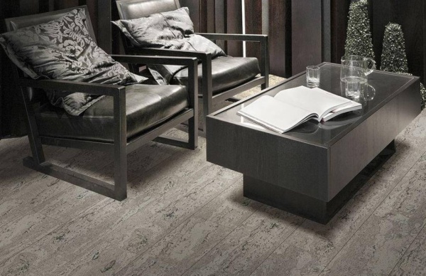 Клеевое пробковое покрытие CorkStyle Comprido Smoke (Компридо Смоке)