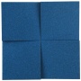 Настенная пробковая акустическая панель Квадро синий