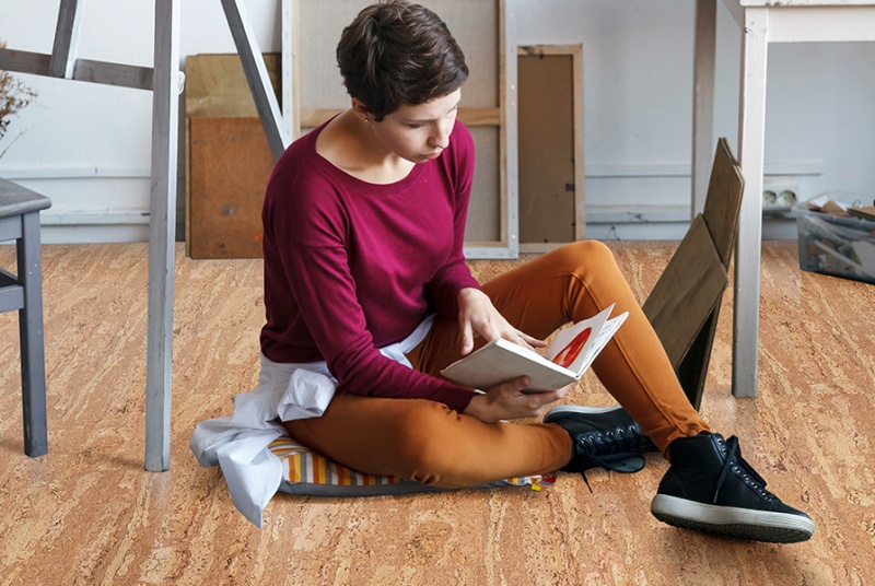 Клеевое пробковое покрытие CorkStyle Comprido (Компридо) 915x200 мм