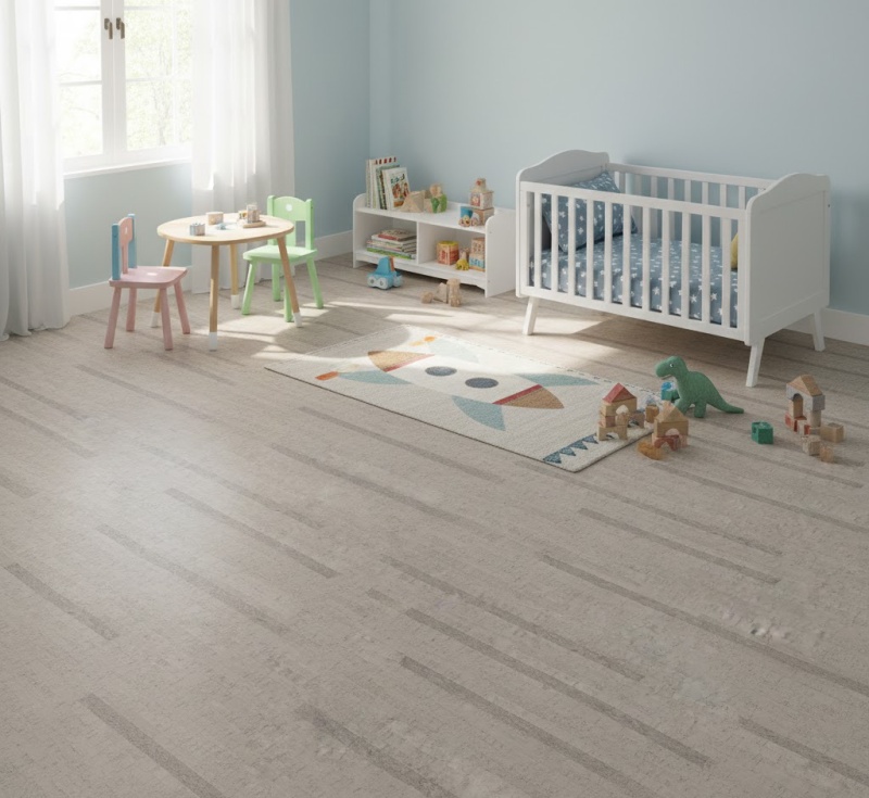 Клеевое пробковое покрытие Wicanders AJBB001 Linn Cement (Линн Цемент)