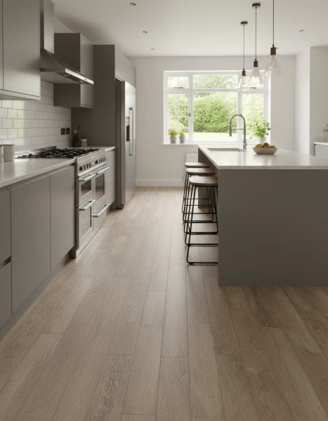 Клеевое пробковое покрытие Viscork Античный дуб карамель