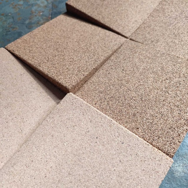 Настенная пробковая акустическая панель Квадро натуральный