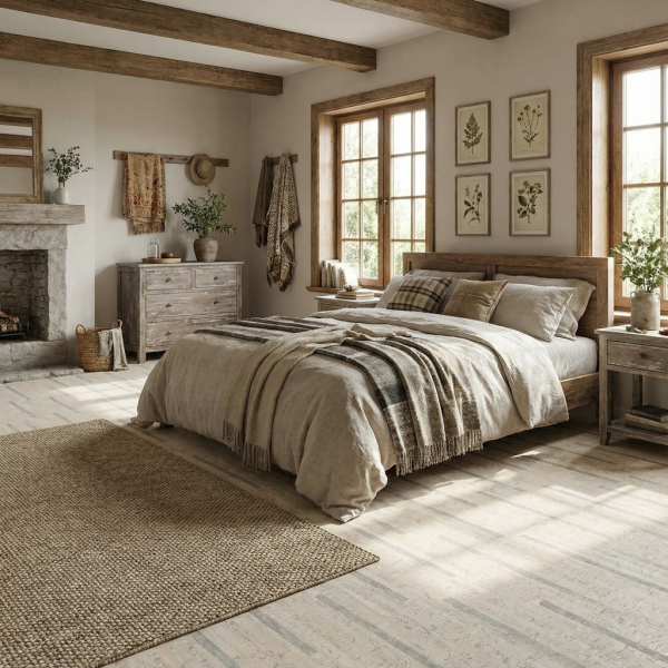 Клеевое пробковое покрытие Wicanders AJAZ001 Linn Moonlight (Линн Моонлайт)