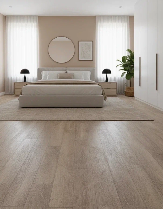 Клеевое пробковое покрытие Viscork Античный дуб карамель