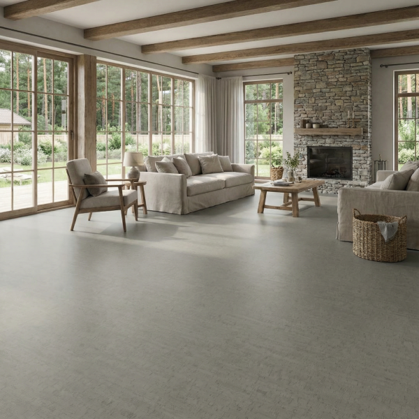 Клеевое пробковое покрытие Wicanders AJ9M001 Traces Antracite (Траcес Антраците)