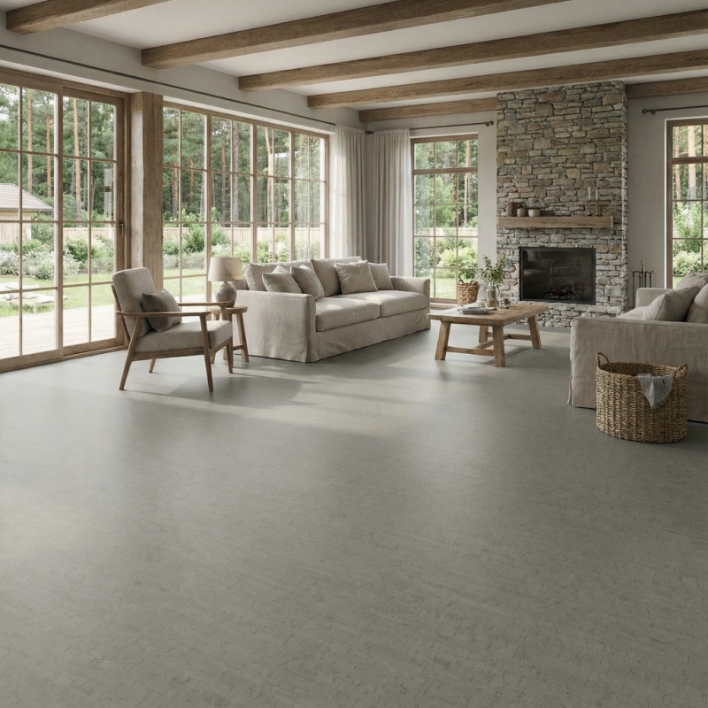 Клеевое пробковое покрытие Wicanders AJ9M001 Traces Antracite (Траcес Антраците)