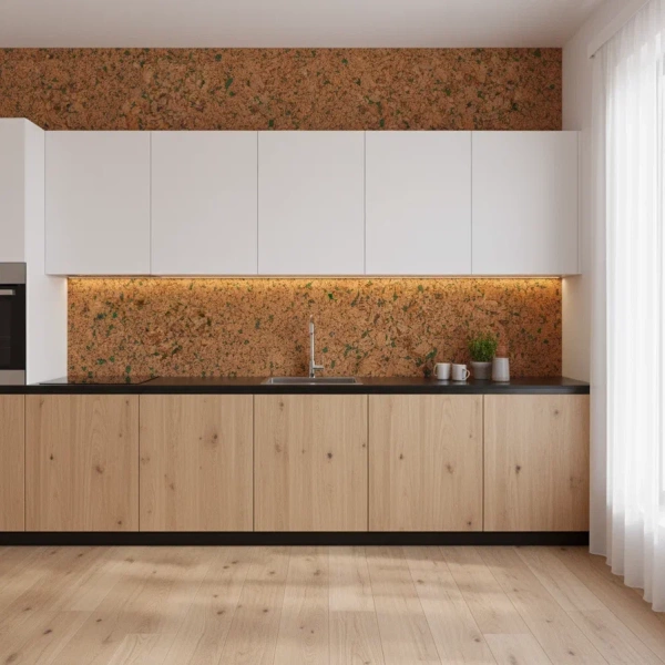 Настенное пробковое покрытие Wicanders Hawai Green (Хаваи Грин) RY76 001